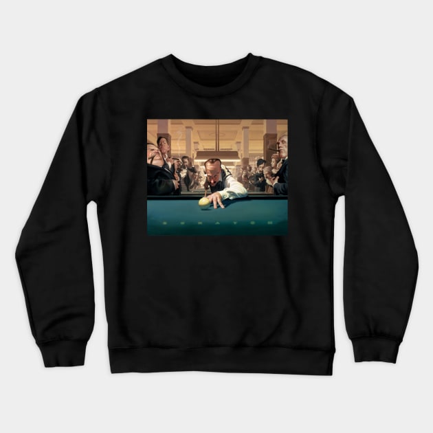 Scratch Crewneck Sweatshirt by JamesBennettArt